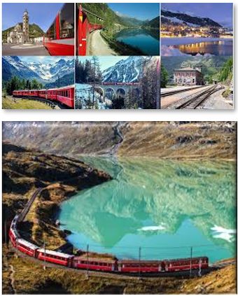 Il trenino rosso del Bernina